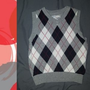 Argyle sweater vest size 12-18 months